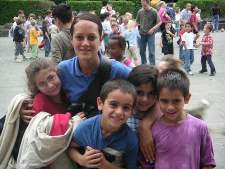 La fin du mois de juillet est proche, photo souvenir avec Ana�s.