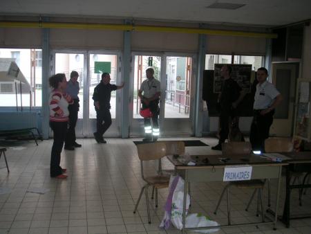 Intervention de la police