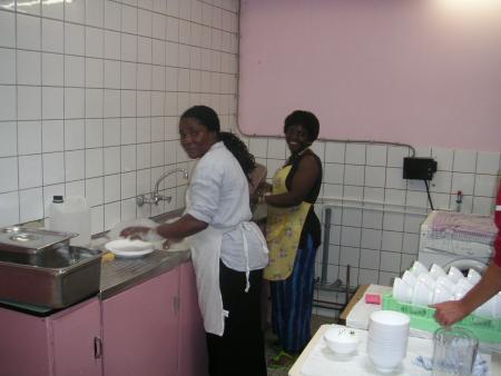 Victoire et son &eacute;quipe