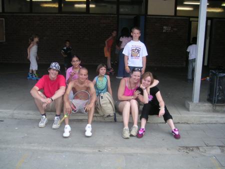 Justin, Wilson, V&eacute;ro et Mary