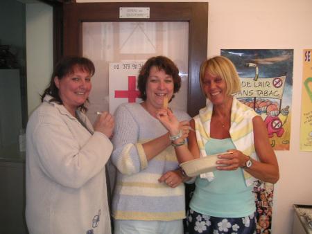 Patricia, Christine et Corinne